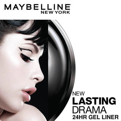 Maybelline New York Lasting Drama Gel Eyeliner - Blackest Black, 2.5 g
