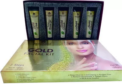 VEDARK Facial Kit (100gm, GOLD)