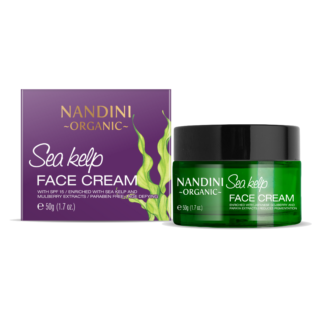 Nandini Organic Sea Kelp Face Cream with SPF 15