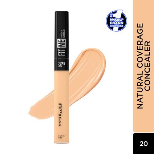 Maybelline New York Fit Me Concealer 6.8 ml (20 Sand, 50 Cafe, 25 Medium)