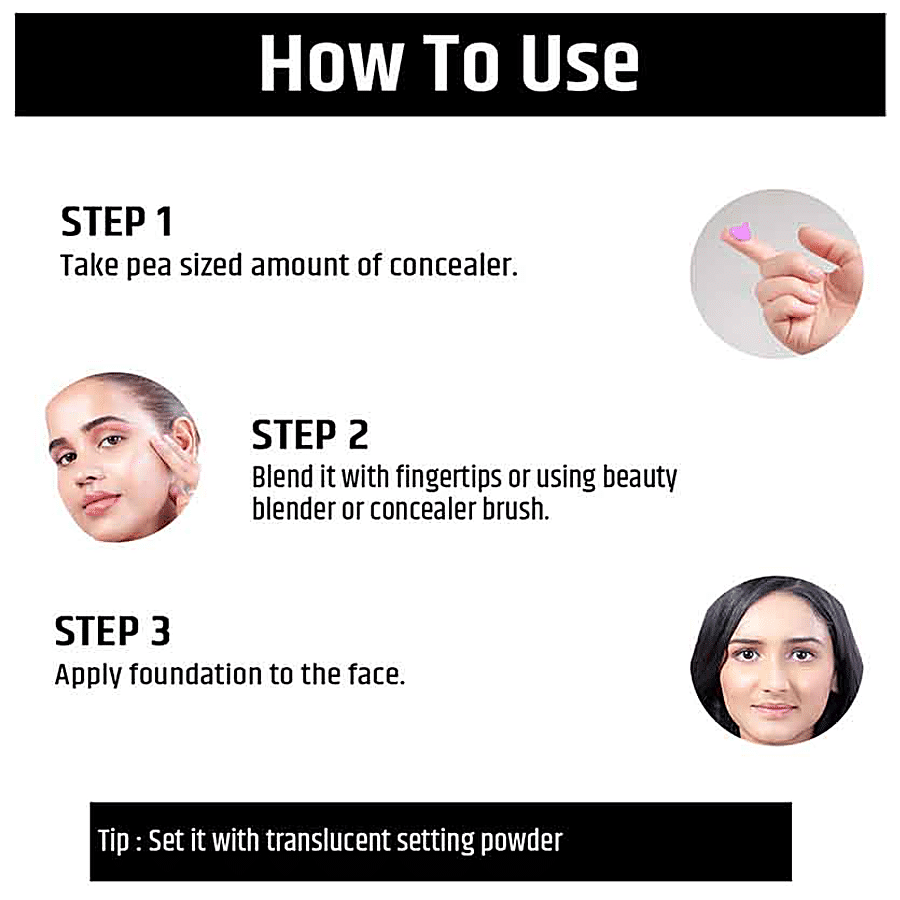 INSIGHT Cosmetics Pro Concealer Palette - Evens Out Skin Tones, 15 g Corrector