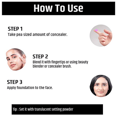 INSIGHT Cosmetics Pro Concealer Palette - Evens Out Skin Tones, 15 g Corrector