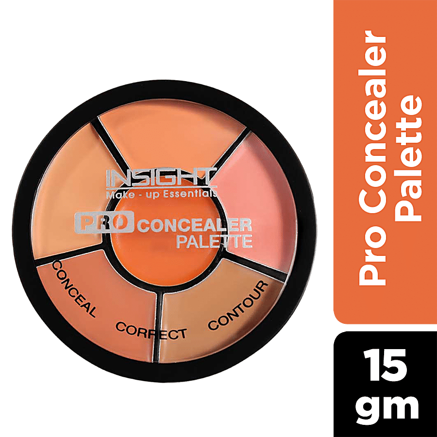INSIGHT Cosmetics Pro Concealer Palette - Evens Out Skin Tones, 15 g Corrector