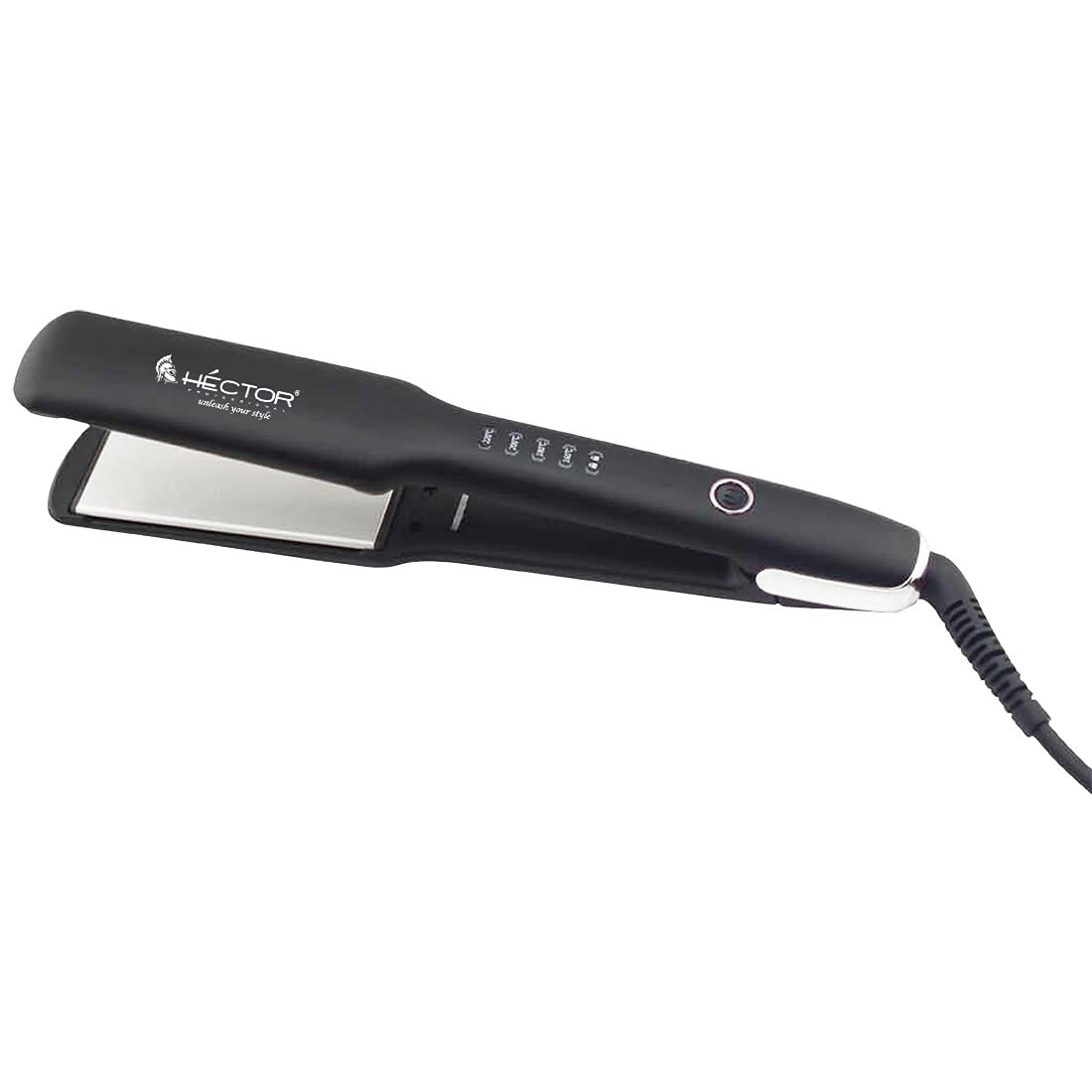 Hector Titanium Pro Plus Hair Straightener (Black)
