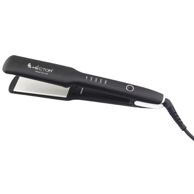 Hector Titanium Pro Plus Hair Straightener (Black)