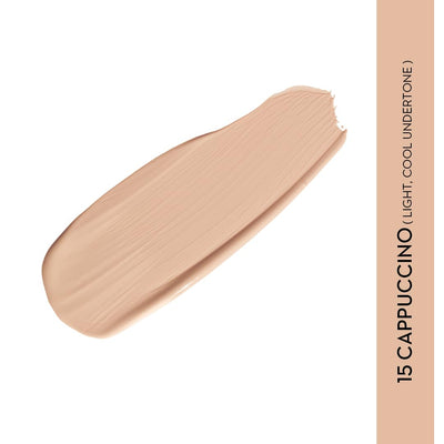 SUGAR Cosmetics - Magic Wand- Waterproof Matte Full Coverage Concealer For Normal Skin-15 Cappuccino(Light Full Coverage Concealer With Cool Undertone)-Long Lasting,Lasts Up To 8 Hours