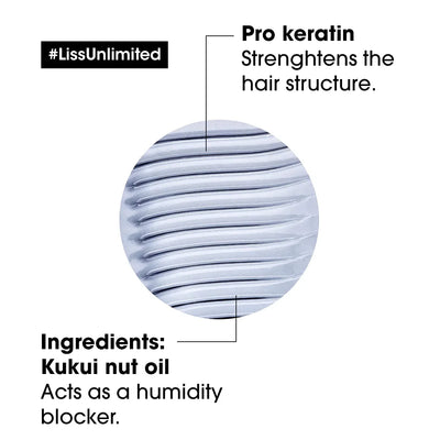 L'Oreal Professionnel Liss Unlimited Shampoo Serie Expert (300ml)