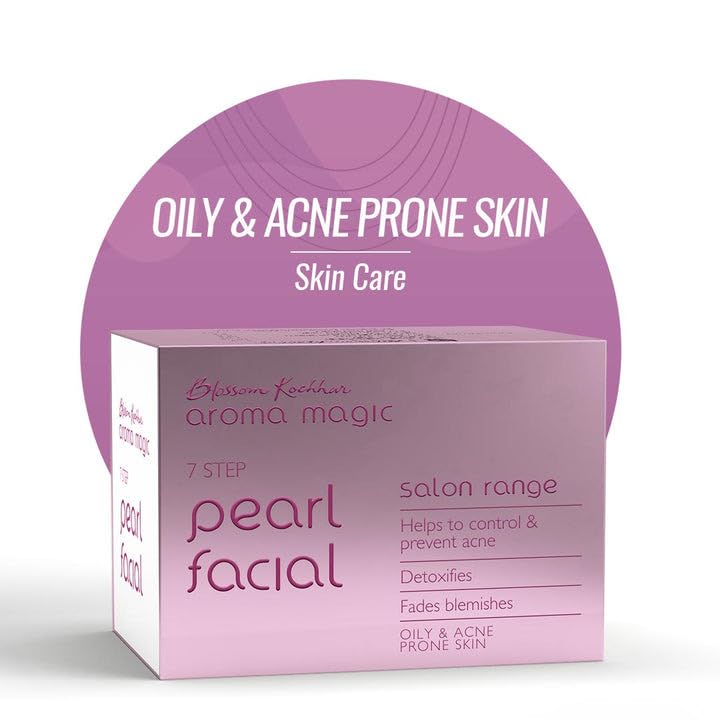 Aroma Magic Pearl Facial Kit Salon Range (For Oily & Acne Prone Skin) 240gms