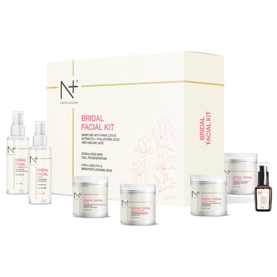 Bridal Facial Kit, Enriched with Pink Lotus Extracts, Hyaluronic Acid & Azelaic Acid