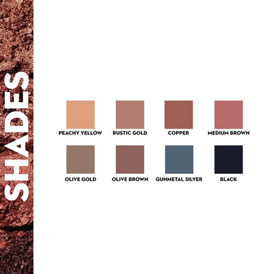 SUGAR Cosmetics Blend The Rules - Eyeshadow Palette 02 Warrior | PowderParaben-Free, Multicolor, Matte Finish