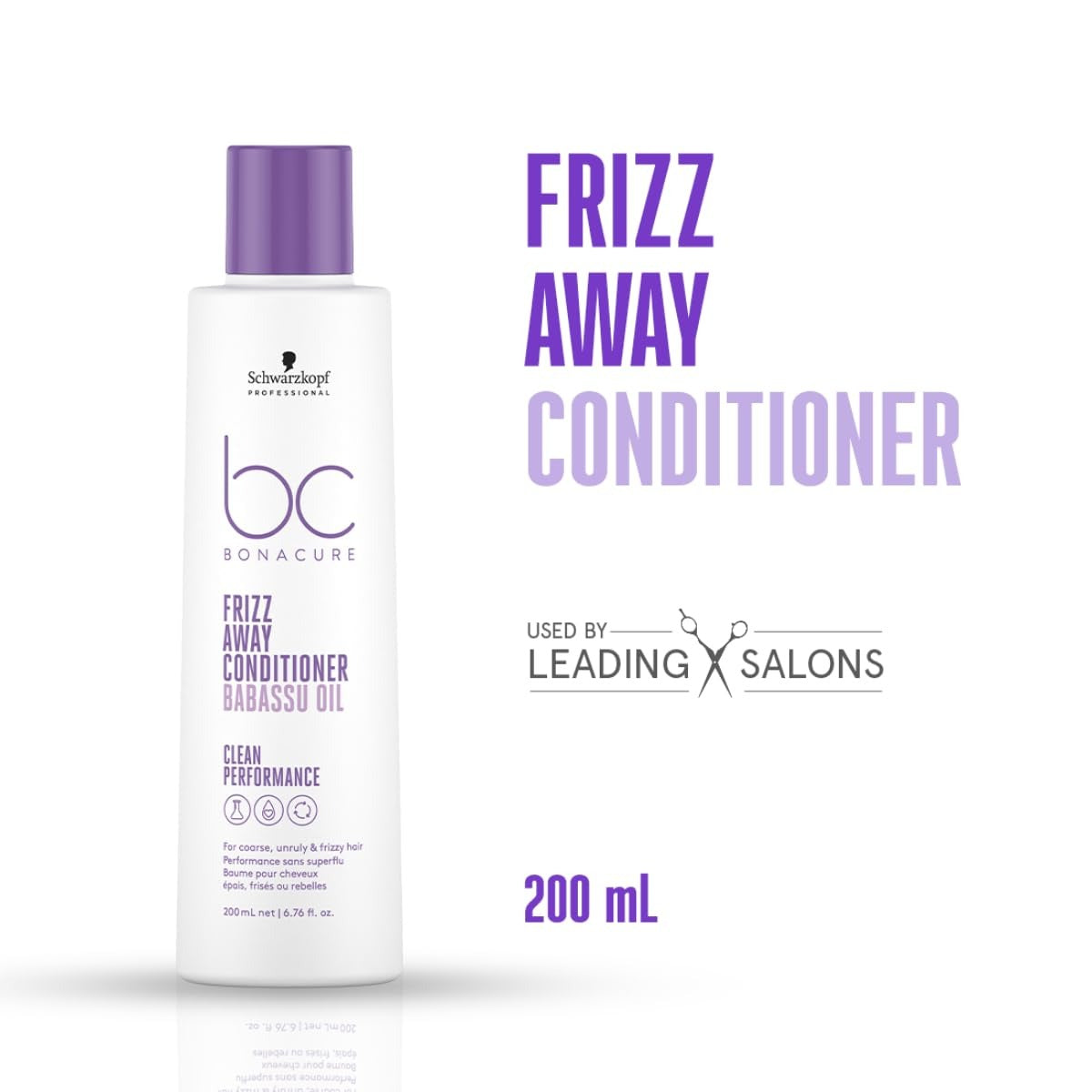 Schwarzkopf Professional Bonacure Frizz Away Conditioner with Babassu Oil  200ML