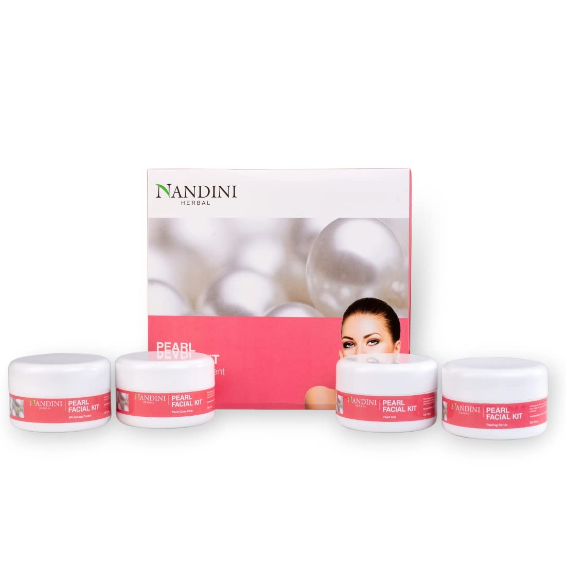 Nandini Herbal Pearl Facial Kit, 170g