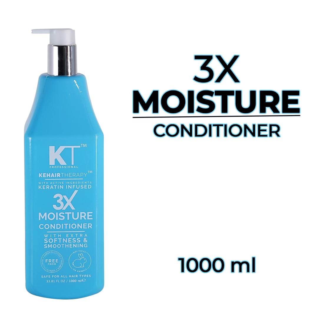 KEHAIRTHERAPY KT Professional 3X Moisture Conditioner (1000 ML)
