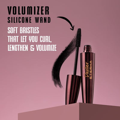 Eyetex Dazller Eterna Mascara With Herbals, 15 g (With Free Inside Dazller Eterna Eyeliner Waterproof, 7.5g)