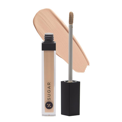 SUGAR Cosmetics - Magic Wand- Waterproof Matte Full Coverage Concealer For Normal Skin-15 Cappuccino(Light Full Coverage Concealer With Cool Undertone)-Long Lasting,Lasts Up To 8 Hours