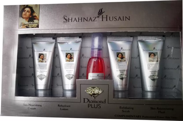 Shahnaz Husain Diamond plus facial kit  (5 x 11 g)