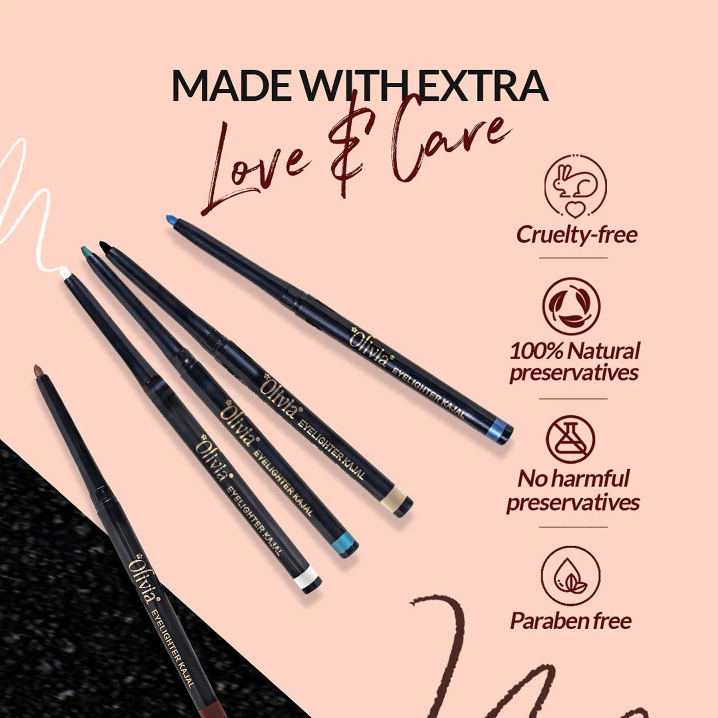 Olivia Eye Lighter Kajal Turquoise Treat