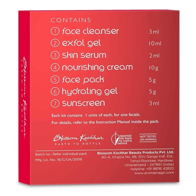 Aroma Magic Bridal Glow Facial Kit - Single Use