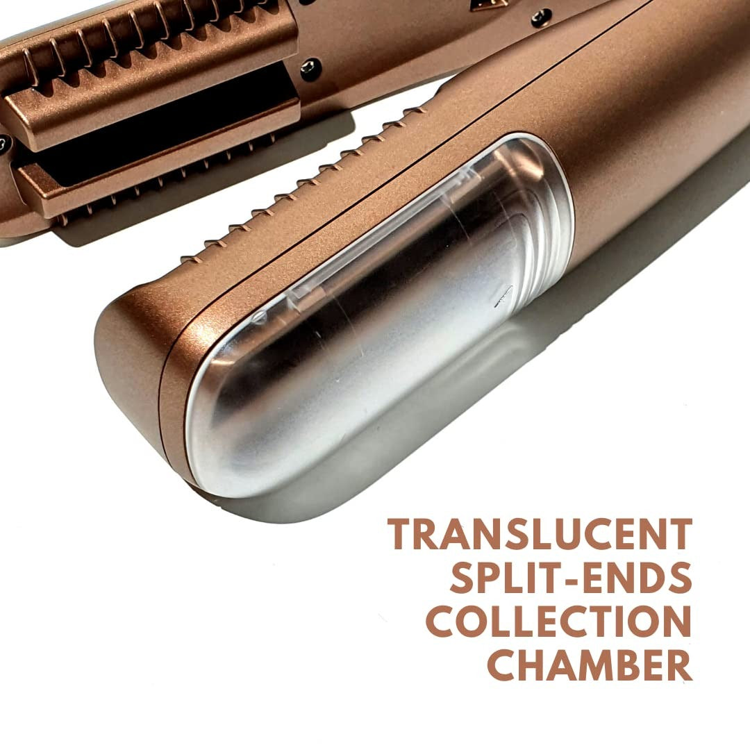 Alan Truman No More Split Ends - Automatic Split End Trimmer | Frizz-Free Hair Tool | Cordless