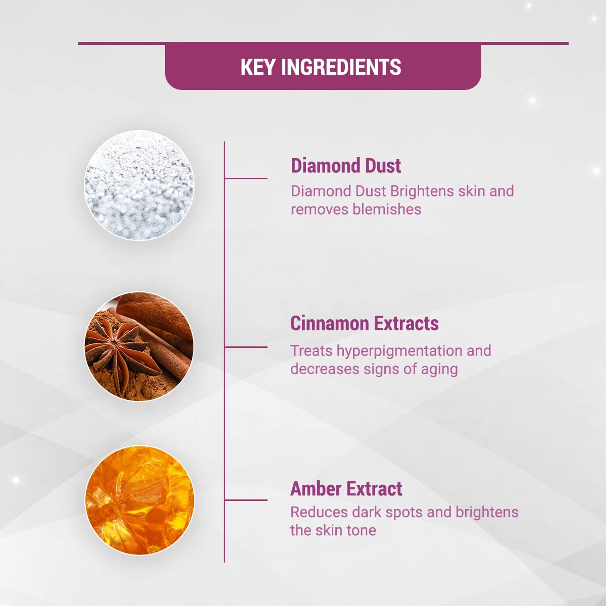 Lotus Herbals Radiant Diamond Cellular Radiance 5 In 1 Facial Kit | With Diamon Dust & Cinnamon | For All Skin Types | 1 Count (Pack of 1)