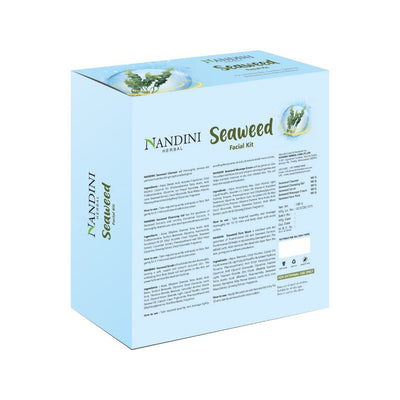 Nandini Herbal Seaweed Facial Kit, For Sensitive Skin and acne/pimple skin , 250 gm