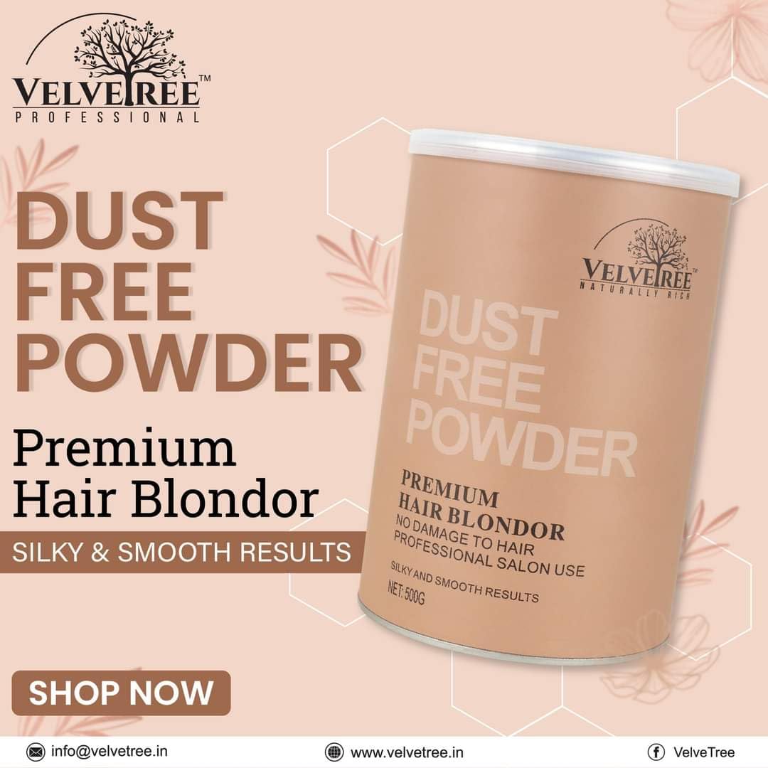 Velvetree Hair Blonder powder for blonde Hair bleaching powder 500G
