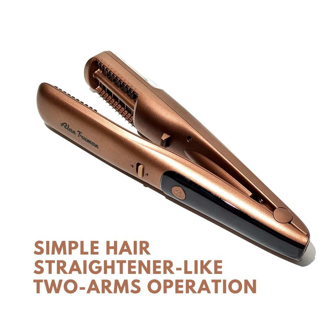 Alan Truman No More Split Ends - Automatic Split End Trimmer | Frizz-Free Hair Tool | Cordless