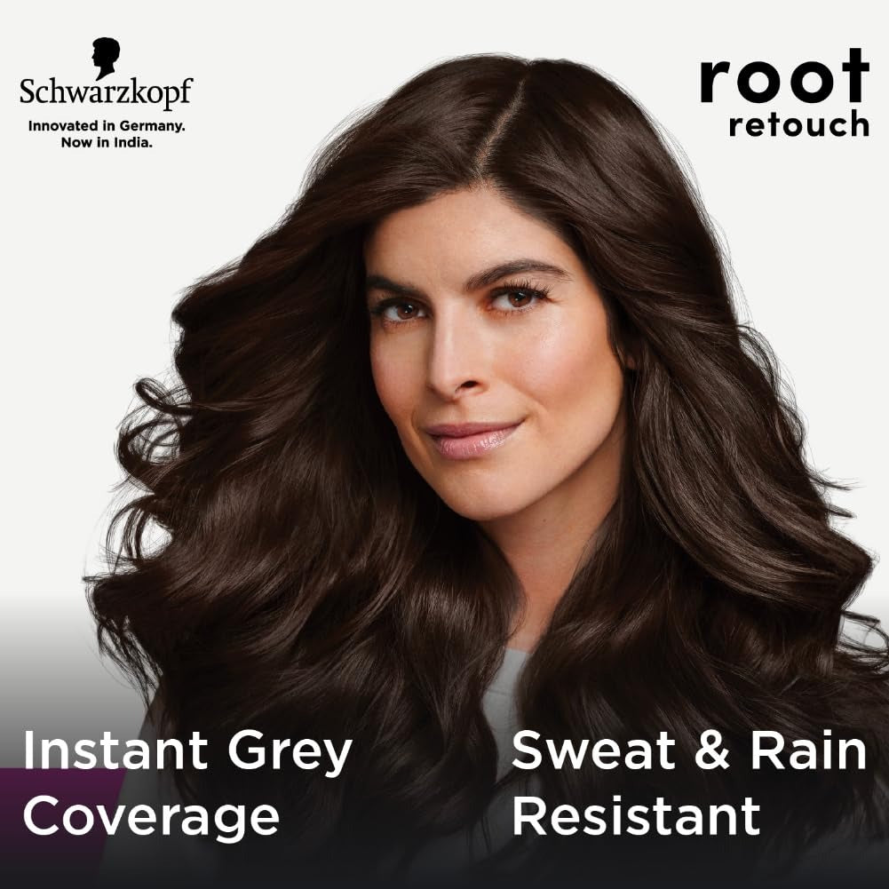 Schwarzkopf Root Retouch Temporary Root Cover Spray for Instant Grey Coverage - Dark Blonde 120ml