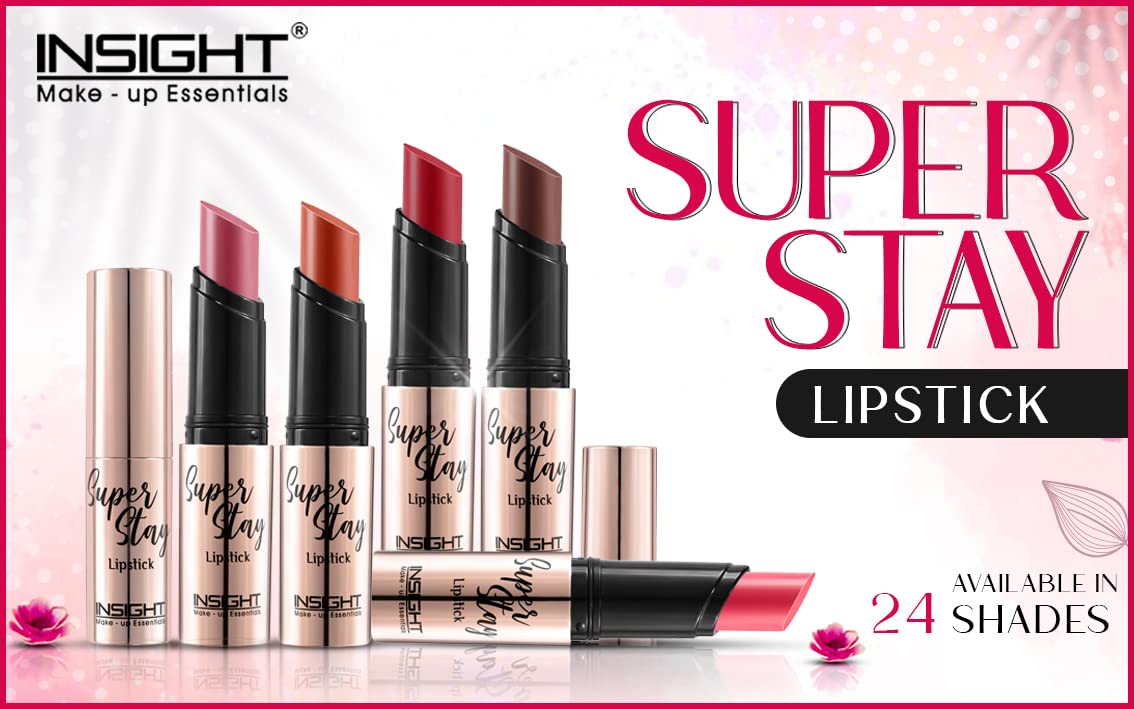Insight Cosmetics Super Stay Lipstick - Shades (Layla,Nyra,Ari,Valencia)
