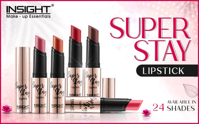 Insight Cosmetics Super Stay Lipstick - Shades (Layla,Nyra,Ari,Valencia)