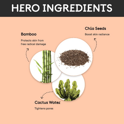 Quench Chialeader Oil Control Korean Moisturizer with Relaxing Roller Ball Applicator | Controls Excess Oil Production| Made in Korea | Non-Greasy Moisturizer for Oily Skin| with Chia Seeds, Cactus Water and Rose Myrtle| Face Cream| 75ml