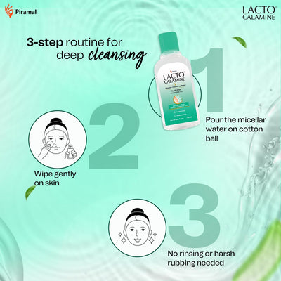 Lacto Calamine Micellar Water Makeup Remover – 100ml