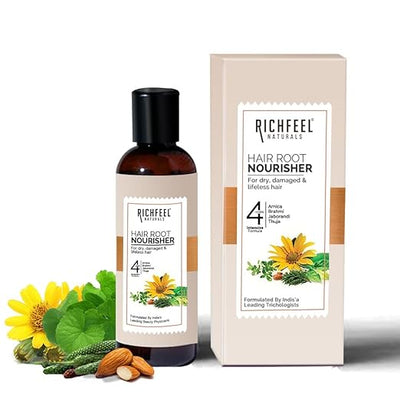 Richfeel Brahmi Hair Repair & Nourish Combo Pack (Hair Pack, Hair Nourisher, Hair Root Tonic)