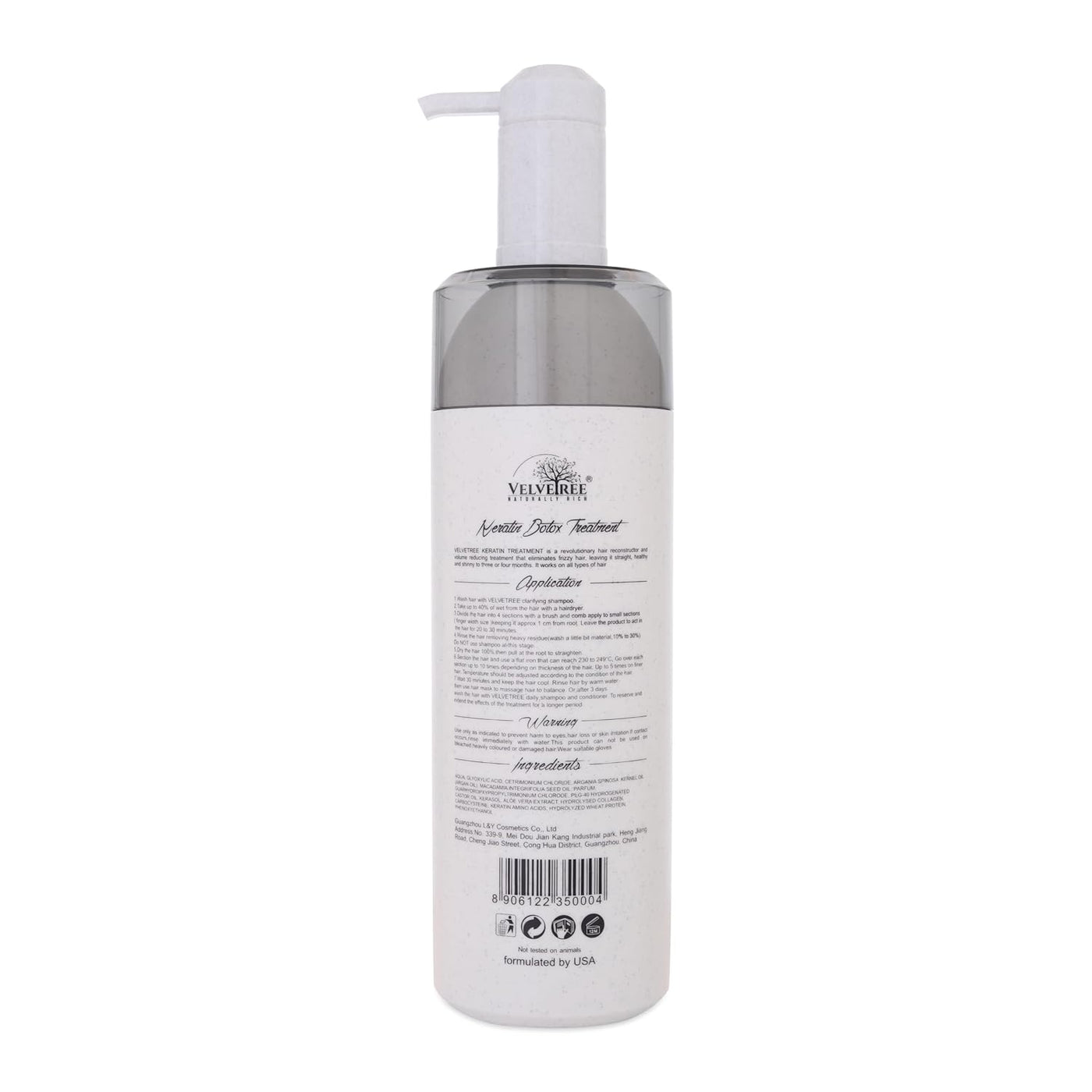Velvetree Keratin Treatment Blowout 1000ml Botox (1000 ml)