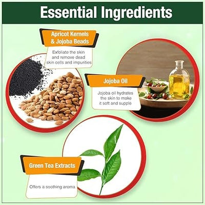 Skin Cottage Green Tea Body Bath + Scrub – 400ml