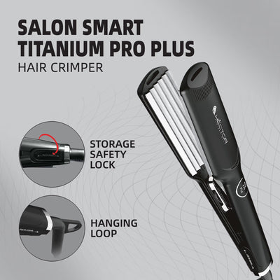Hector Professional Titanium Pro Plus Hair Crimper – 240g
