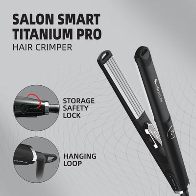 Hector Professional Titanium Pro Hair Crimper – 220g