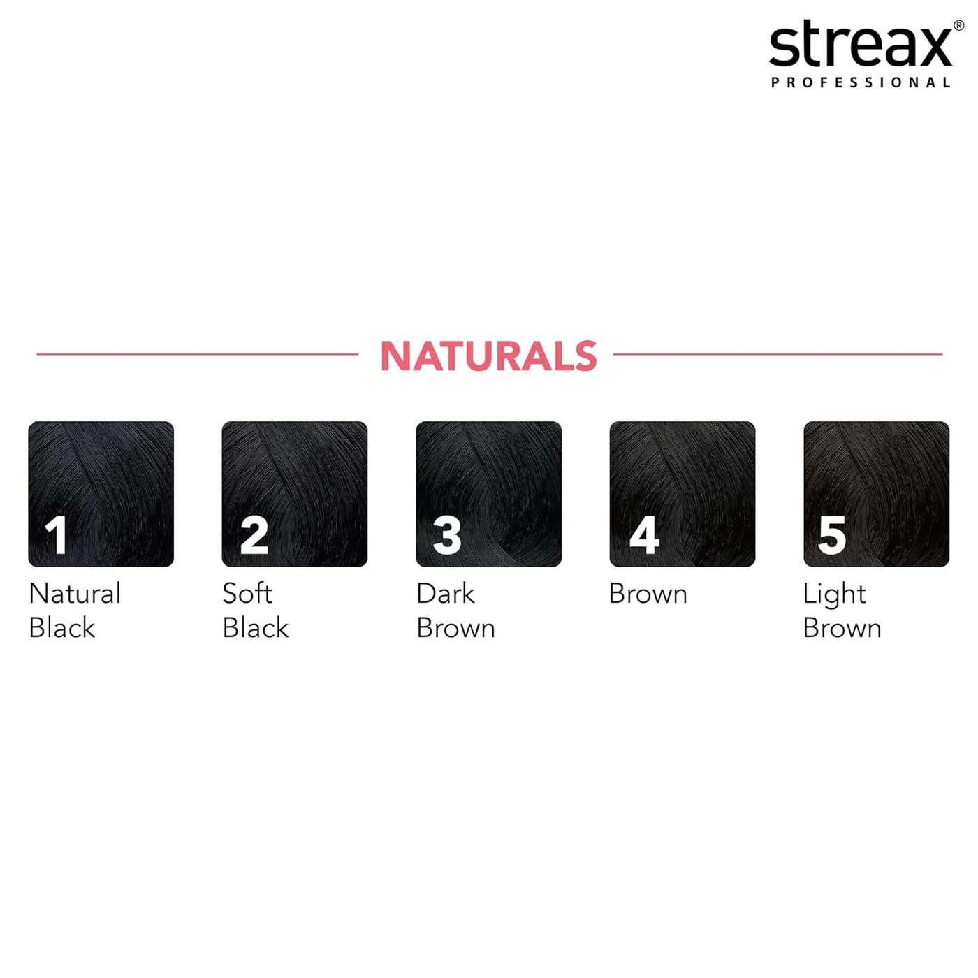 Streax Professional Argan Secrets Permanent Hair Colourant Cream - Natural Black 1 (Enriched with Argan Oil) 60 gm