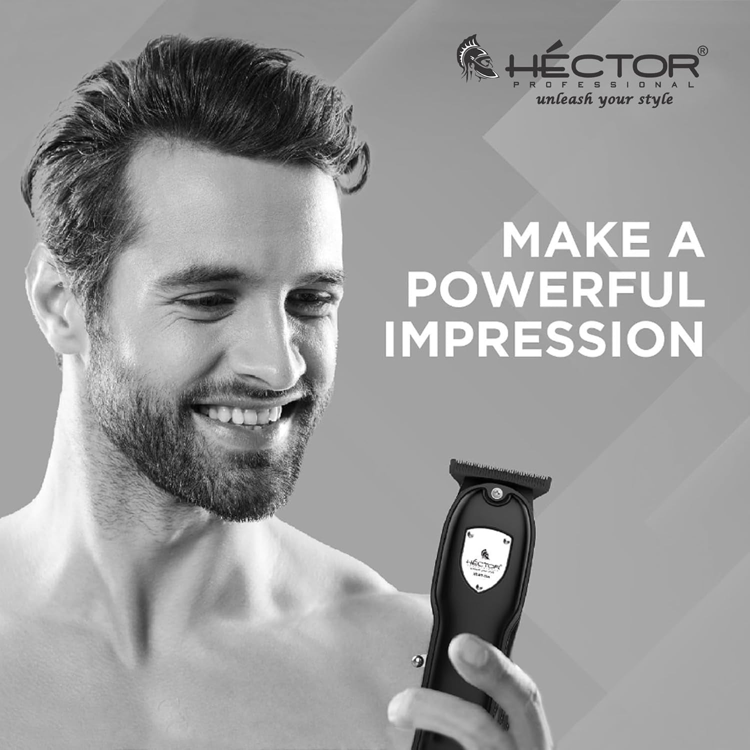 Hector Z Revolution Professional Hair Trimmer | ZERO CUT Technology | T-Blade for 0.4mm Precision