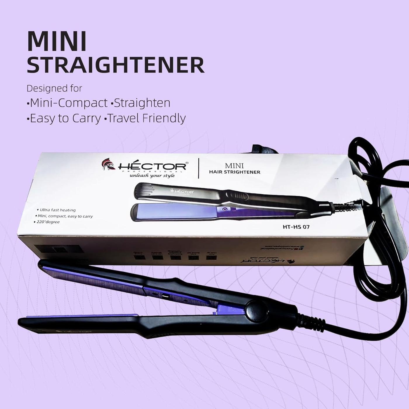 Hector Mini Hair Straightener