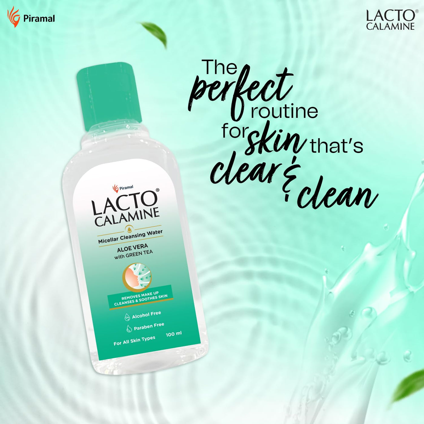 Lacto Calamine Micellar Water Makeup Remover – 100ml