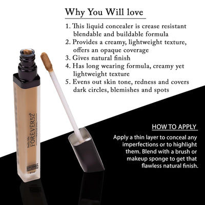 Daily Life Forever52 Coverup Concealer (Ginger Bread) Multipurpose creamy, lightweight Easy-To-Blend Hydrating Formula For Long Lasting Natural Finish Perfect Look CCU20.3