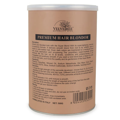 Velvetree Hair Blonder powder for blonde Hair bleaching powder 500G