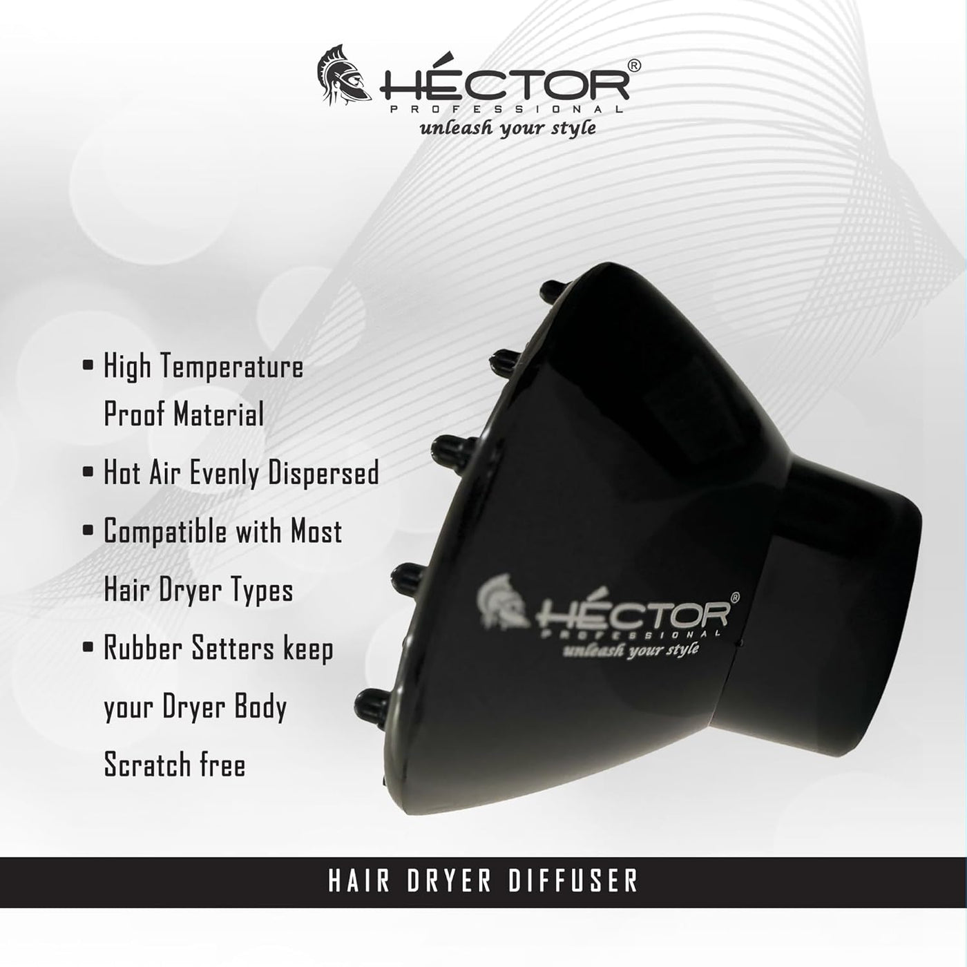 Hector Professional Diffuser for Hair Dryer