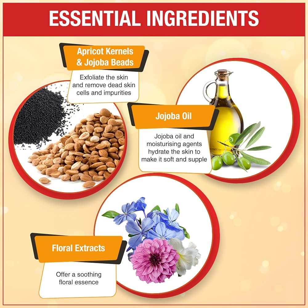 Skin Cottage Floral Fusion Body Bath + Scrub – 400ml