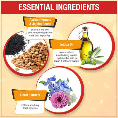 Skin Cottage Floral Fusion Body Bath + Scrub – 400ml