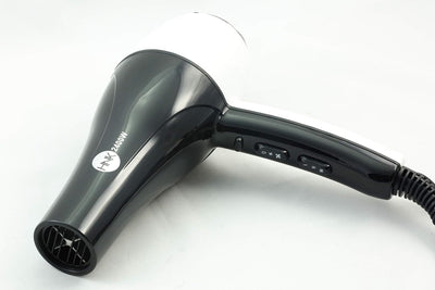 HNK TURBO Hair Dryer 2400W (White/Black)