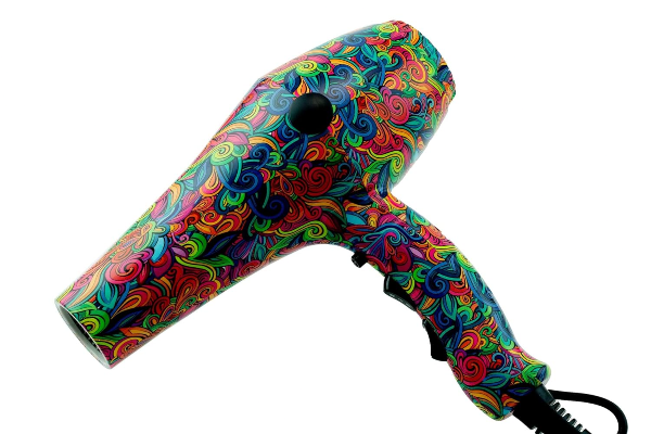 HNK Hair dryer Hippie 2400W With 2 Nozzle 2 Speed Setting Hair styler