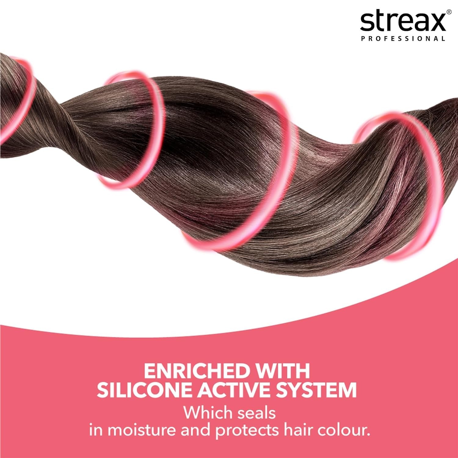 Streax Professional Argan Secrets Permanent Hair Colourant Cream - Soft Black 2 (Enriched with Argan Oil) 60 gm