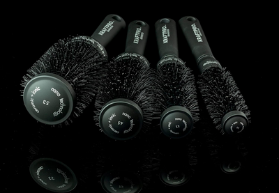 KRAFTPRO 53MM Thermal Ceramic & Ionic Tech & Anti-Static Round Hair Brush For Blow Drying, Curling & Straightening Add Volume & Shine